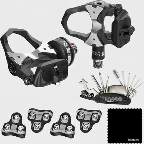 Favero Assioma UNO single-sided power meter pedals bundle