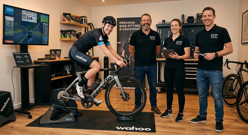 StarlitGem workspace with cycling gear and power meter pedals